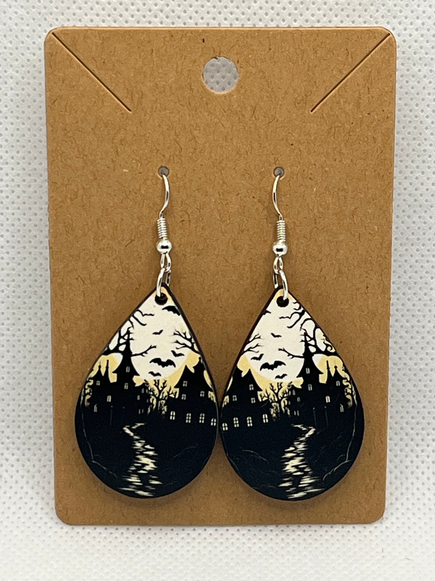 Haunted House-Ear Rings