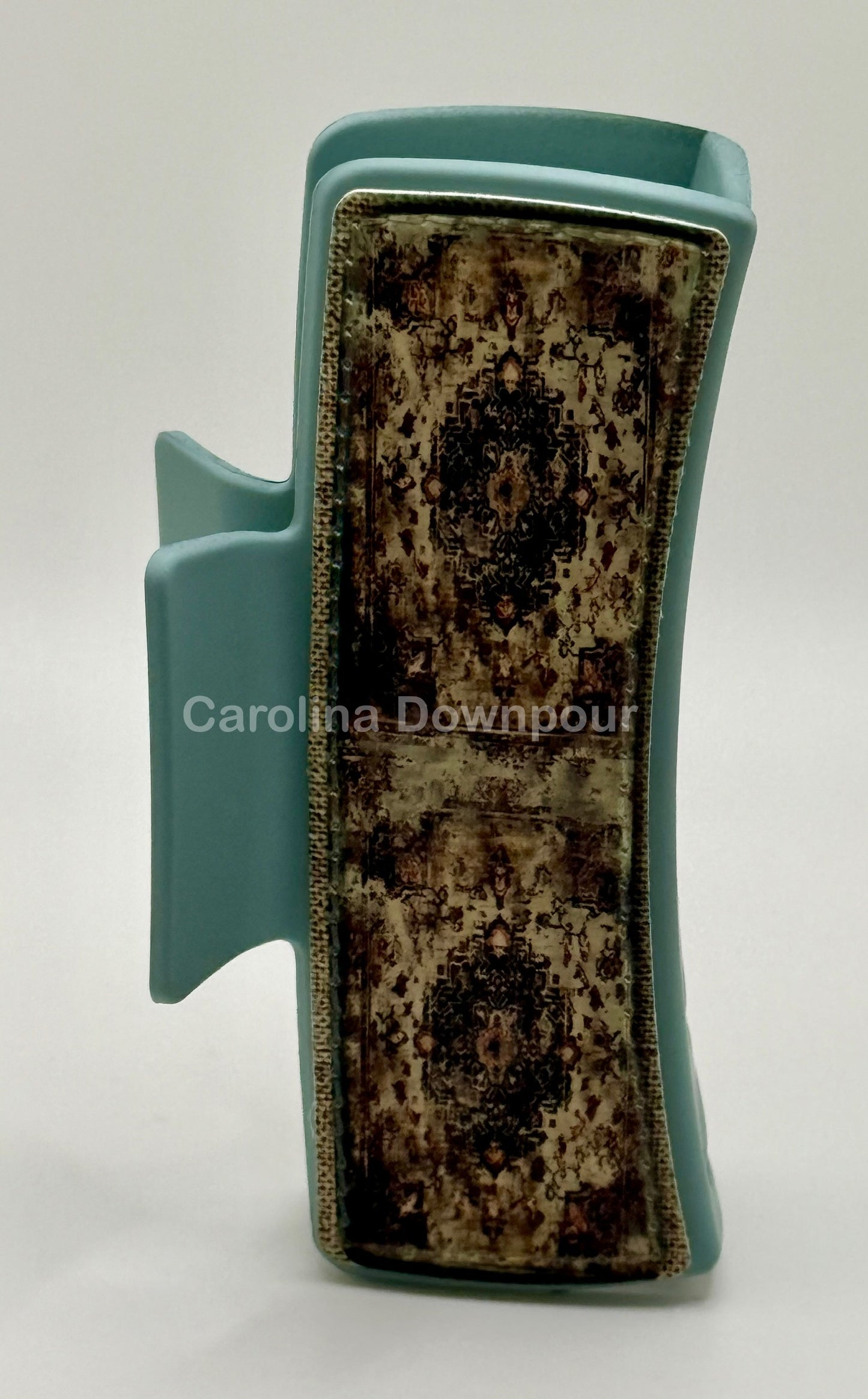 Tan Rug Hair Clip-(4 Inch)