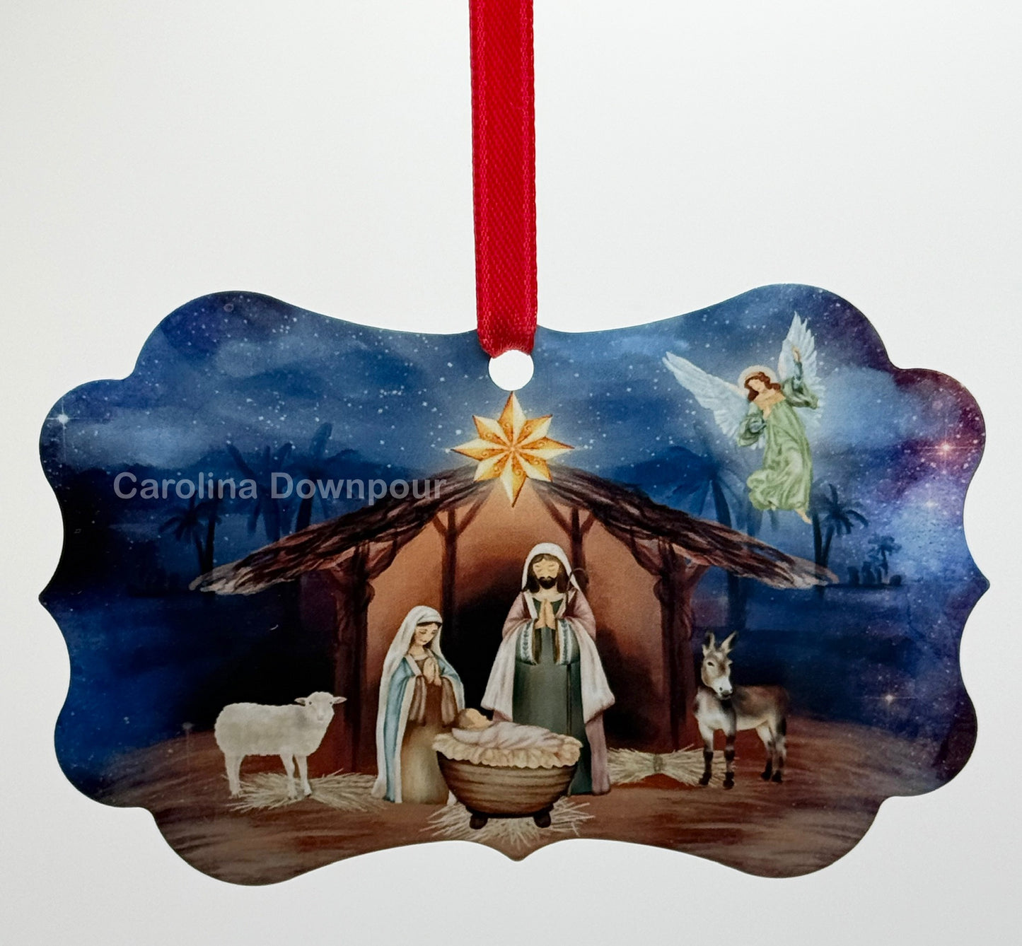 Oh Holy Night-Metal Benelux Ornament