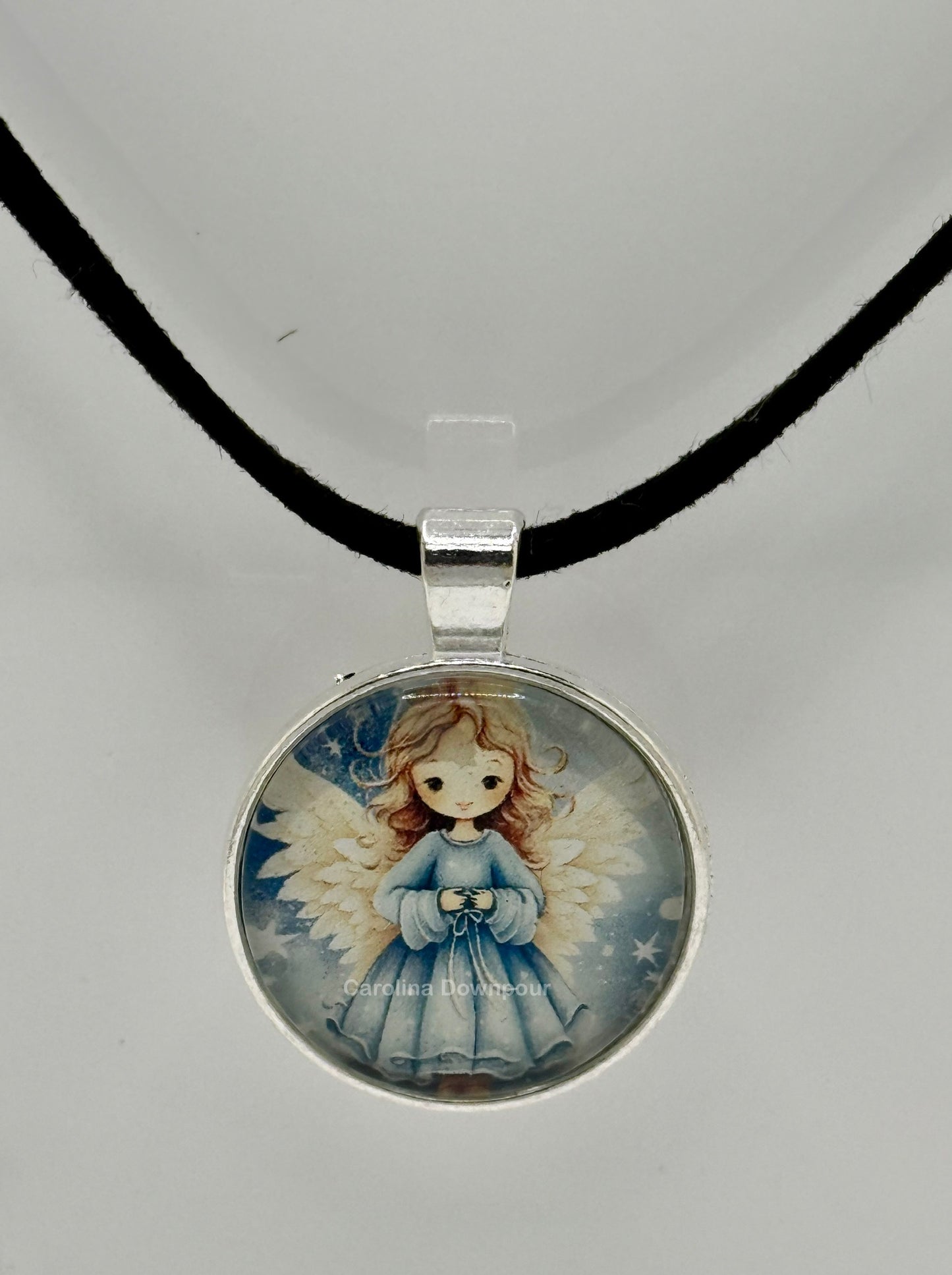 Angel-Corded Charm Necklace