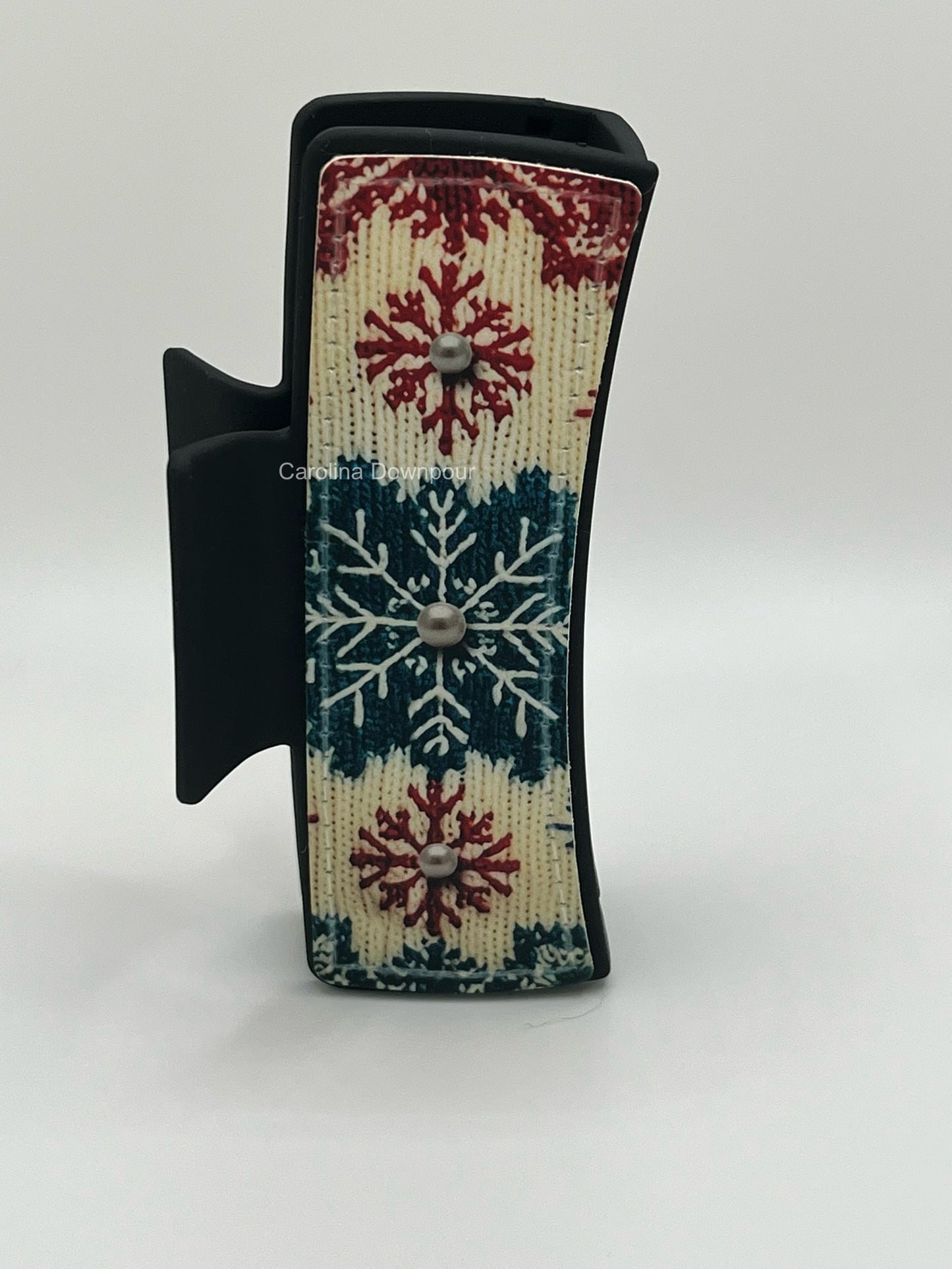 Holiday Sweater Hair Clip-(4 Inch)