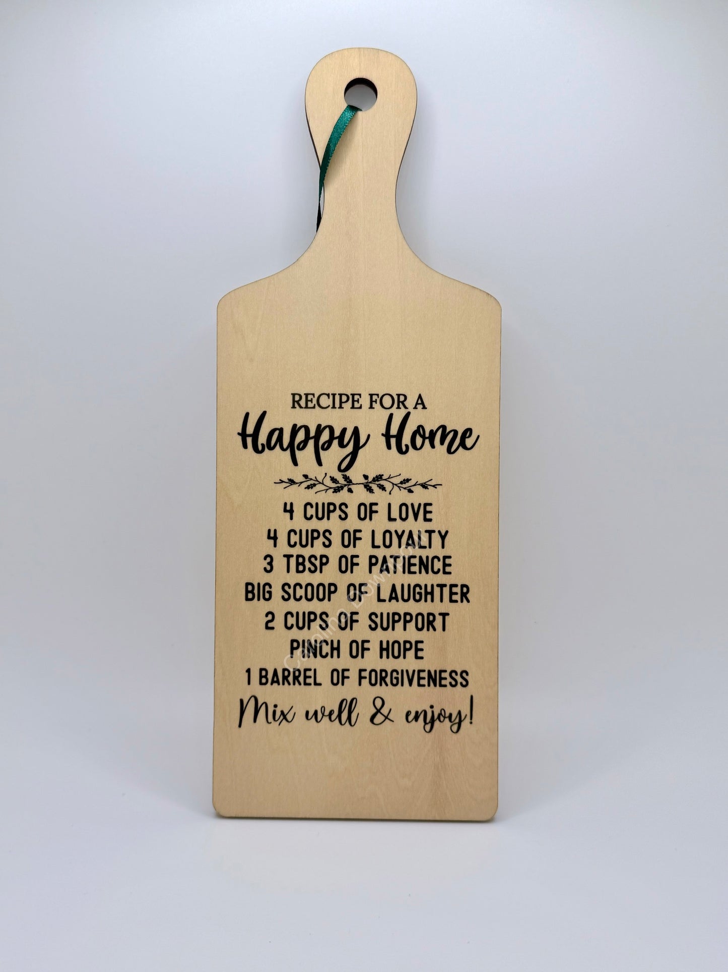 Happy Home-Decorative Plywood Cutting Board