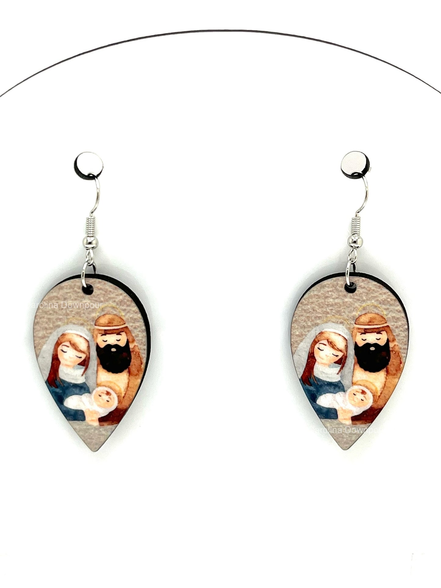 The Holy Family-Ear Rings