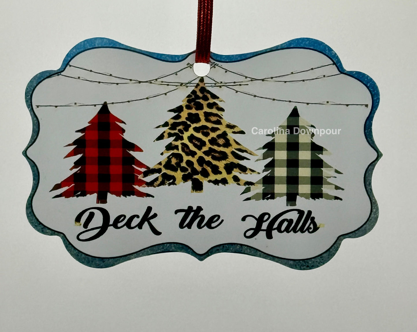 Deck The Halls-Metal Benelux Ornament