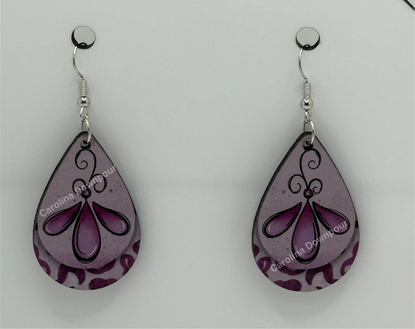 Pastel Spring (Purple)-Ear Rings