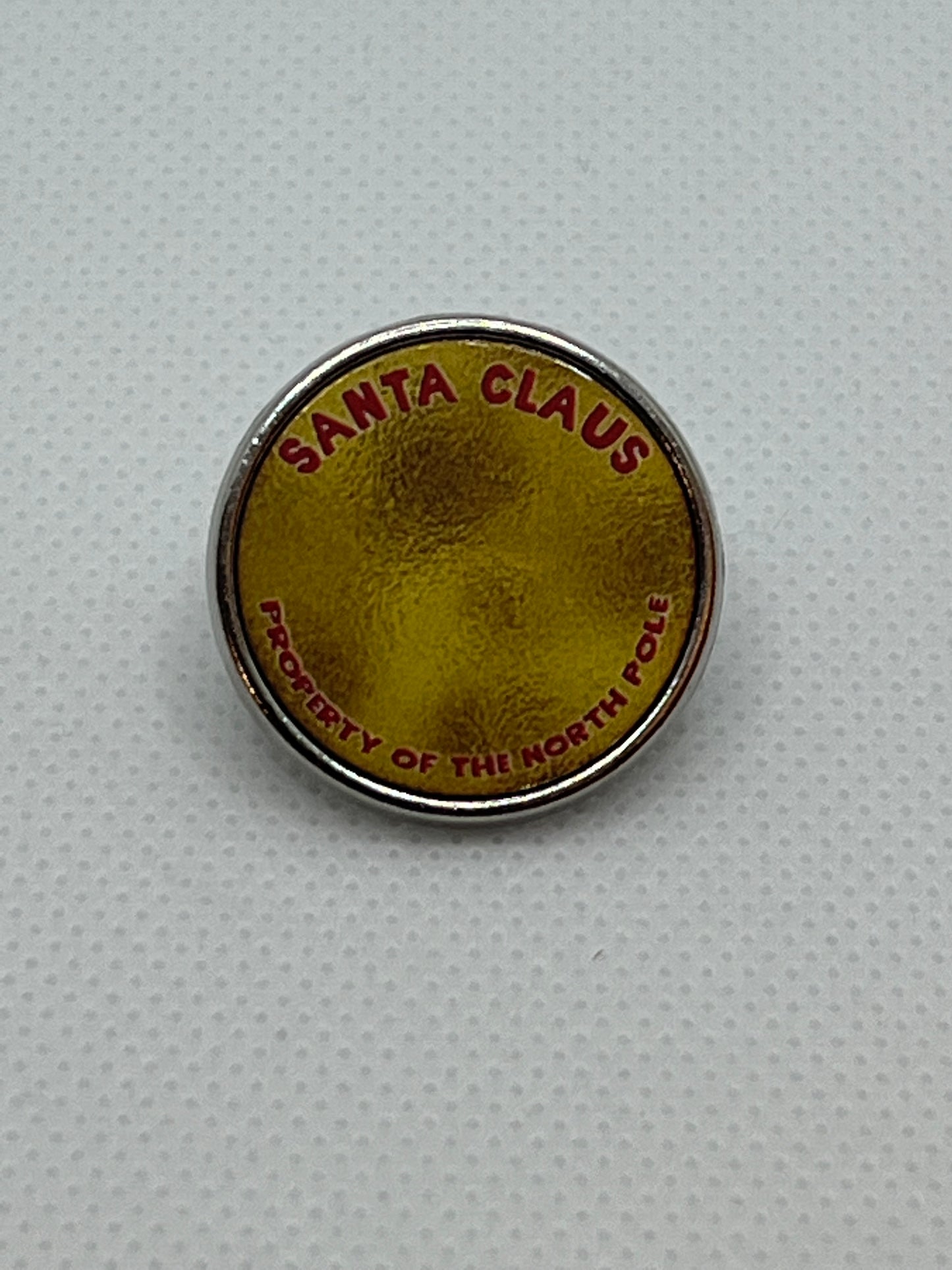 Santa’s Missing Button & Note (Yellow)