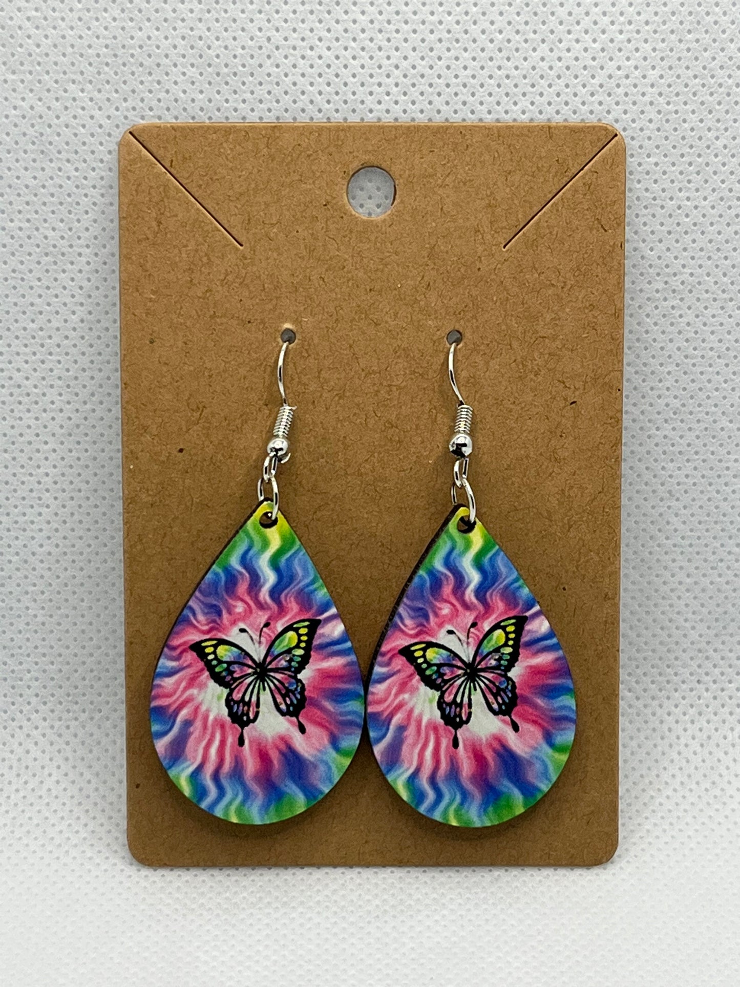 Groovy Butterfly-Ear Rings