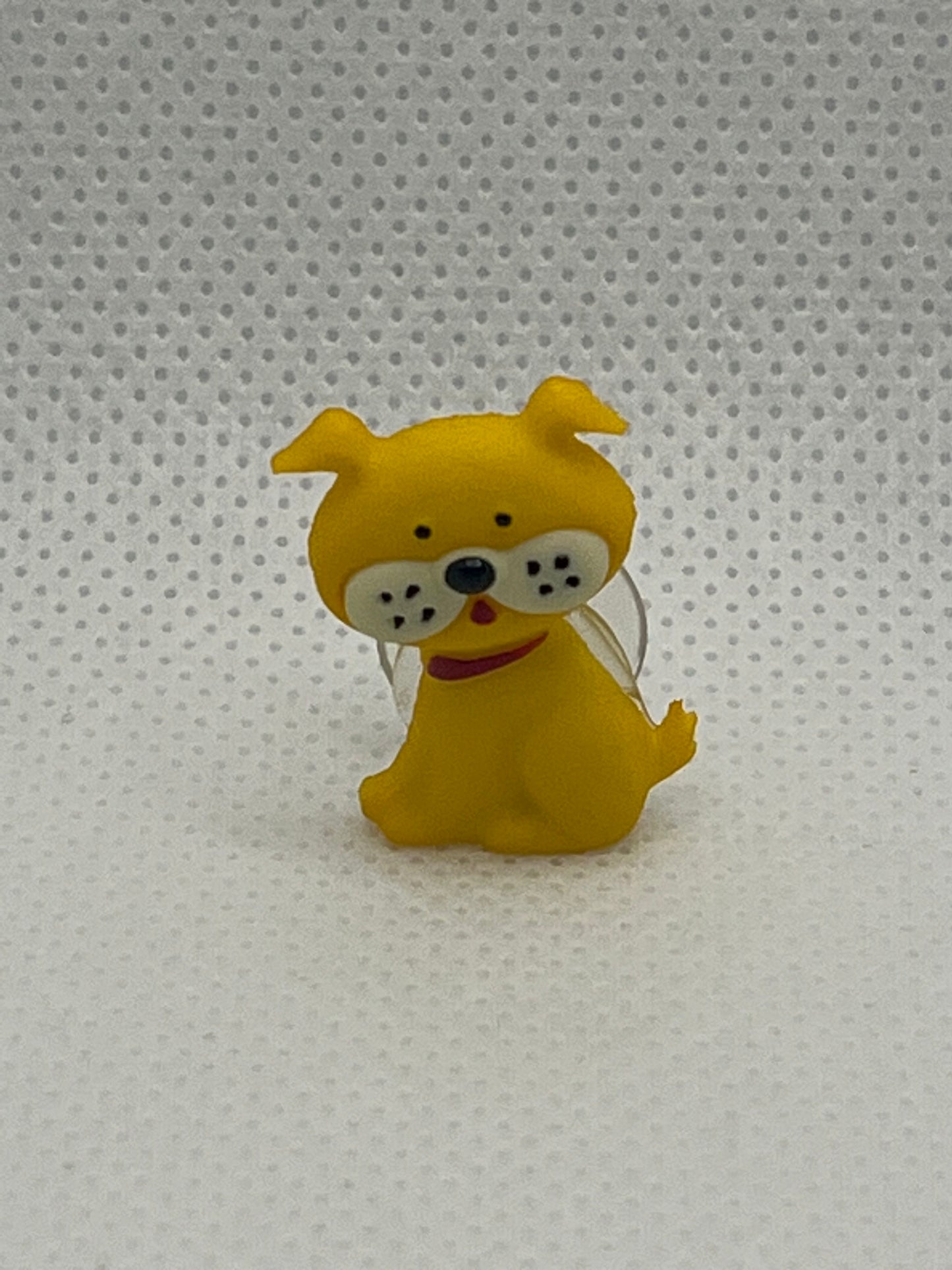 Shoe Charm-Dog (Cartoon/Yellow)