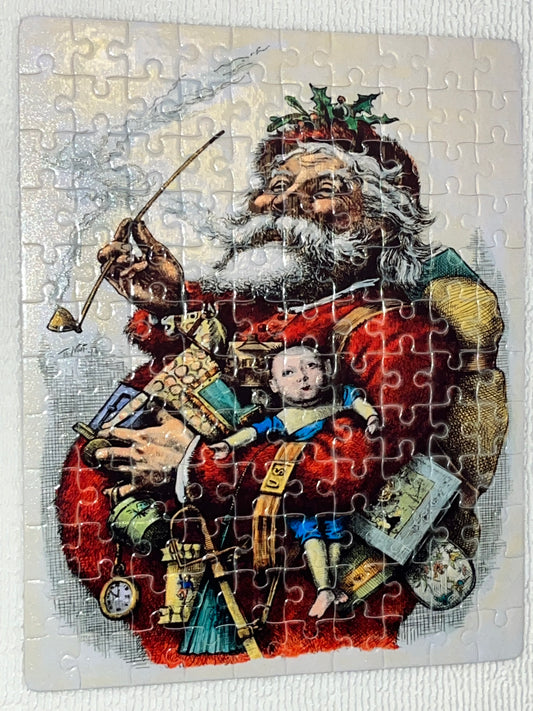 Vintage Santa-Puzzle