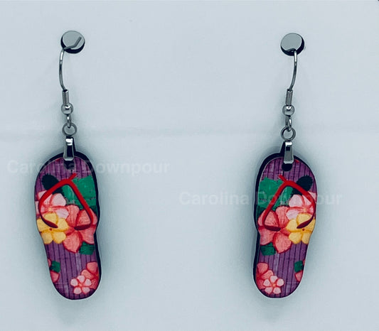 Flip Flops (2)-Ear Rings