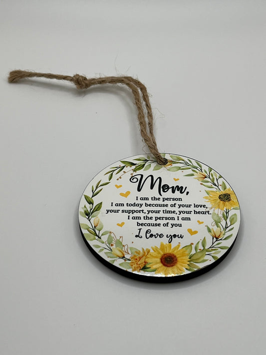 Mother’s Day-Round Ornament