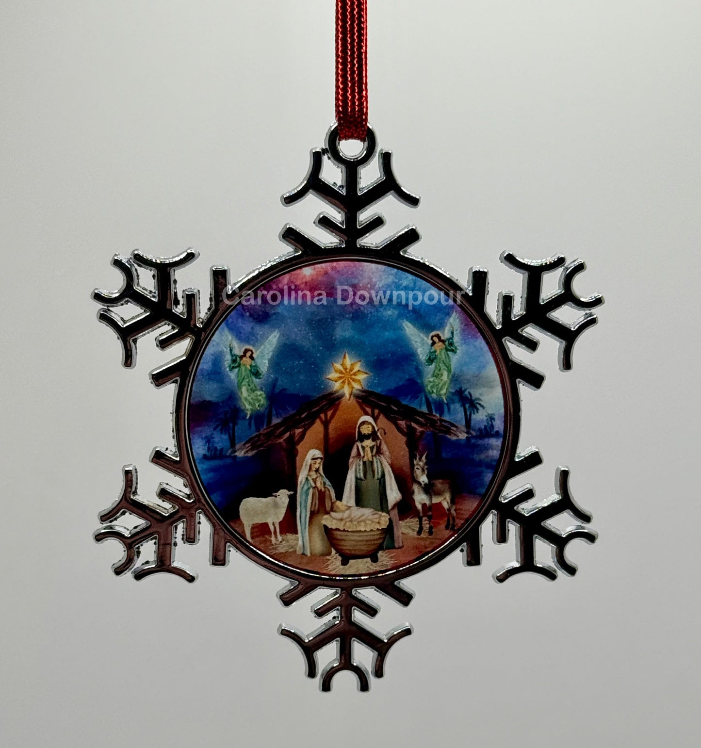 Oh Holy Night-Snowflake Ornament