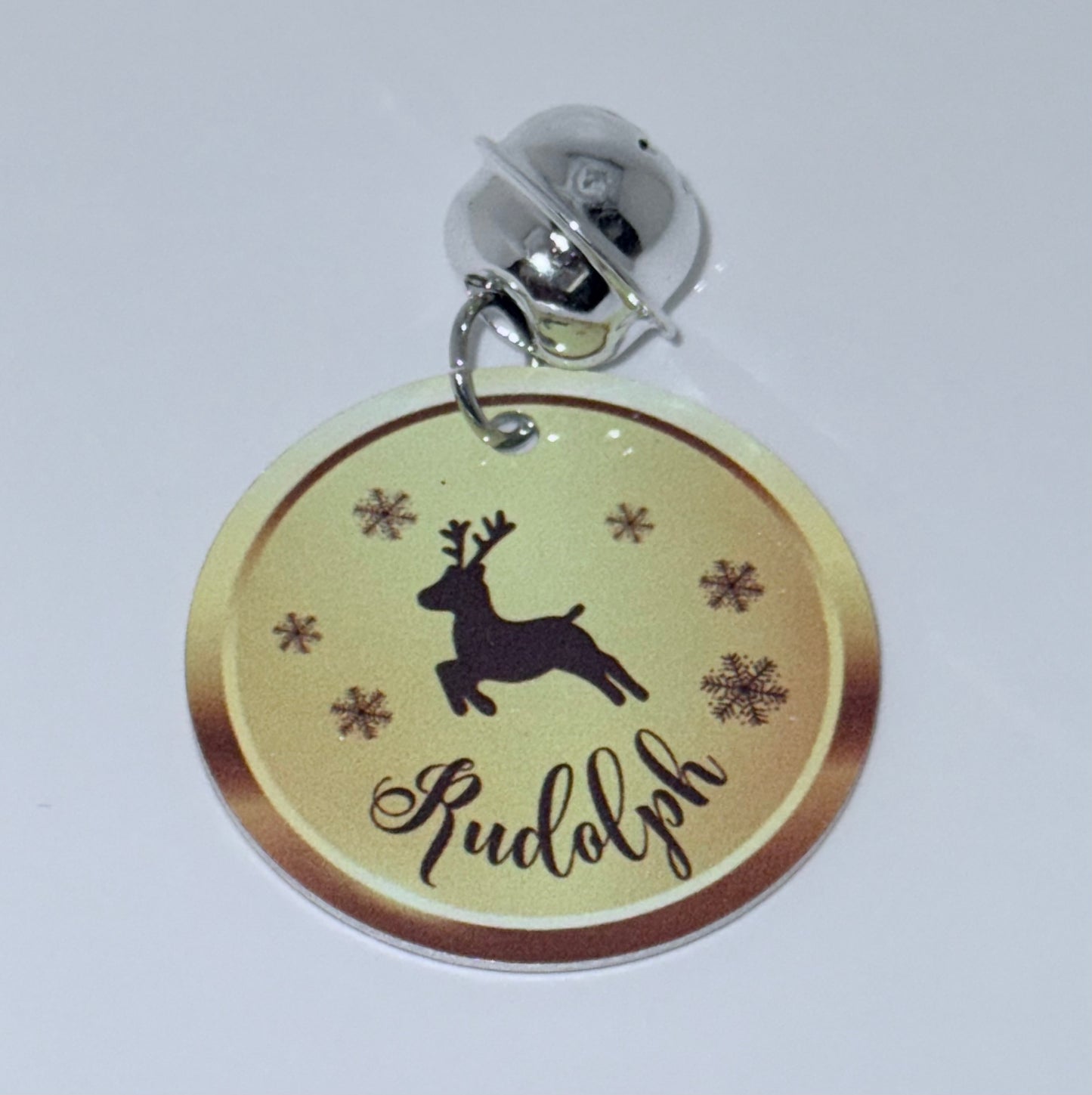 Rudolph’s Missing Collar Tag (Style #2)-Novelty Keepsake