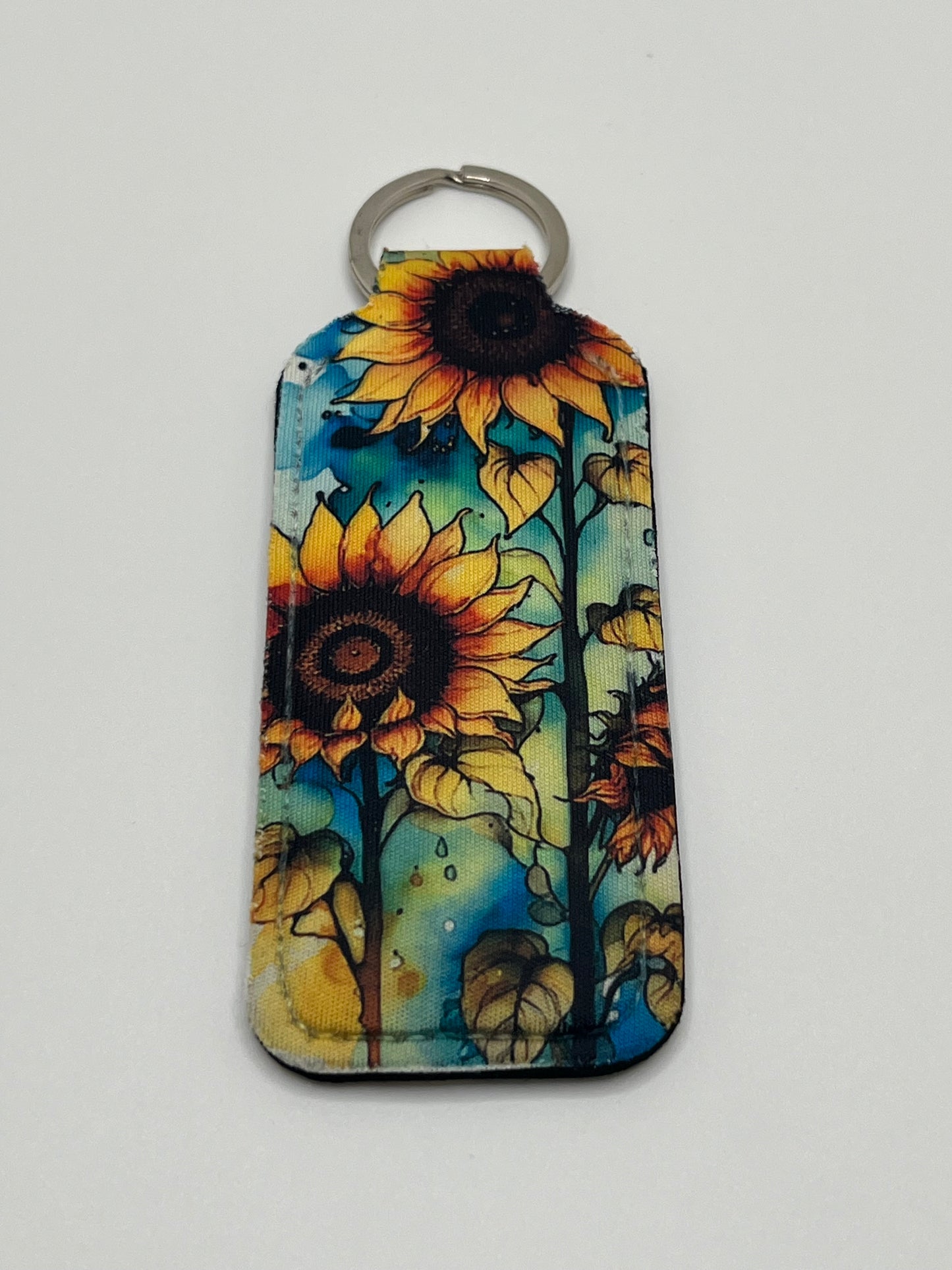 Sunflowers-Keychain Accessory Holder