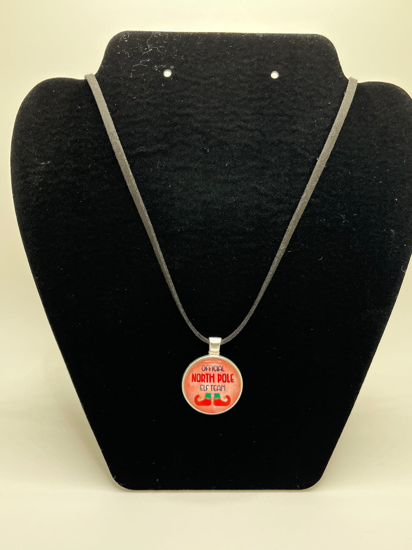 Official Elf Team (Pink)-Corded Charm Necklace