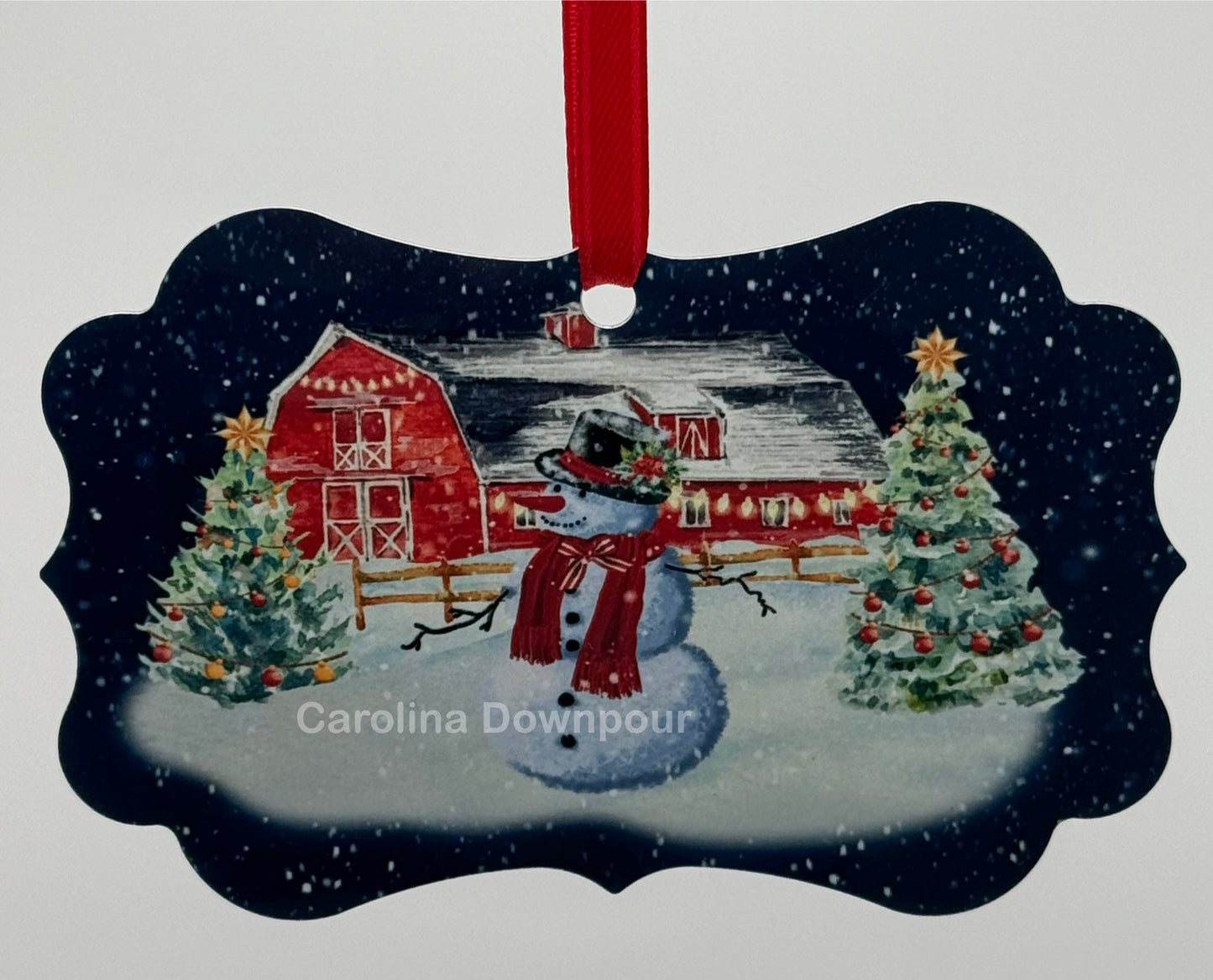 I’m Dreaming of a White Christmas-Metal Benelux Ornament