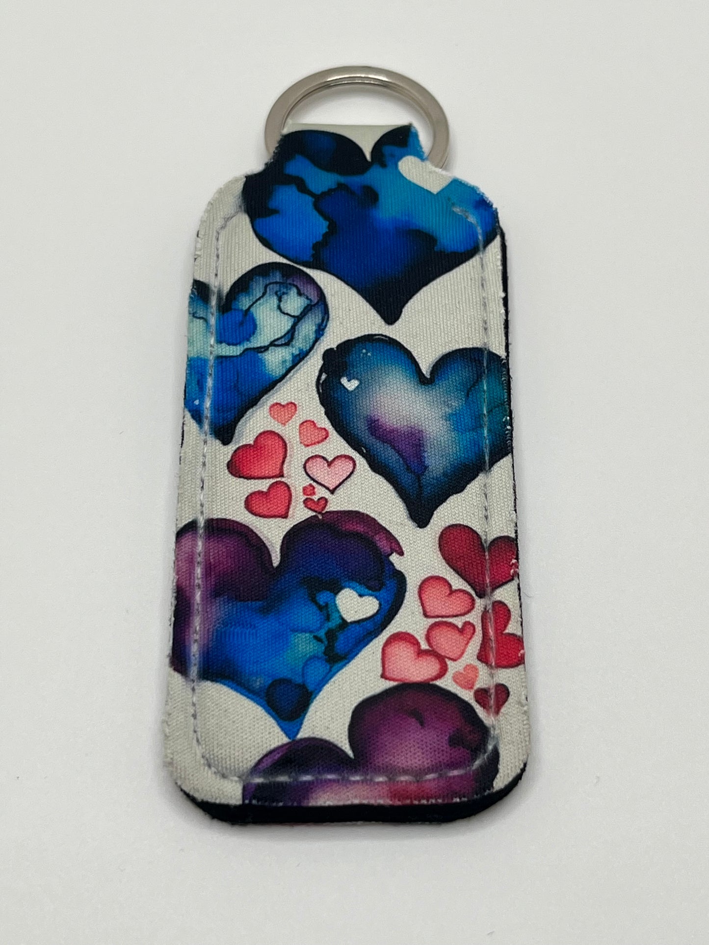 Hearts-Keychain Accessory Holder