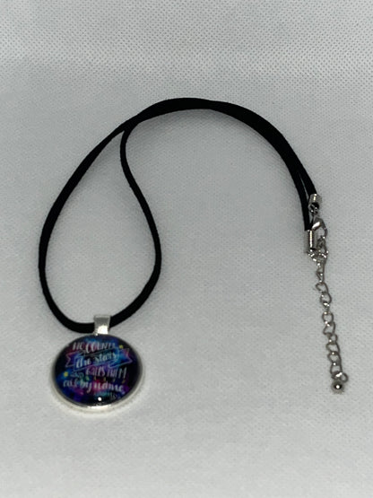 He Counts the Stars-Corded Charm Necklace