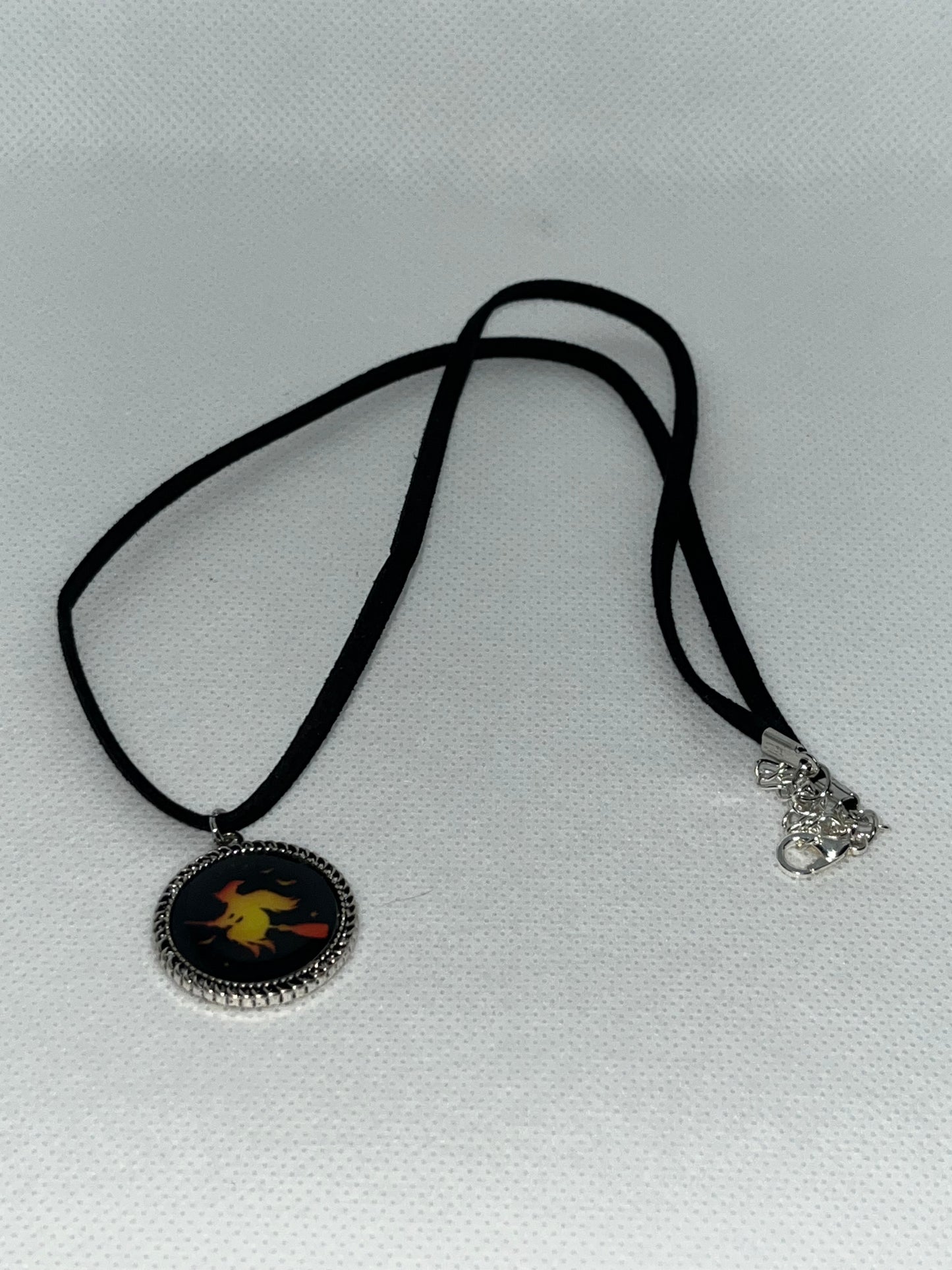 ‘23 Halloween Witch-Charm Necklace