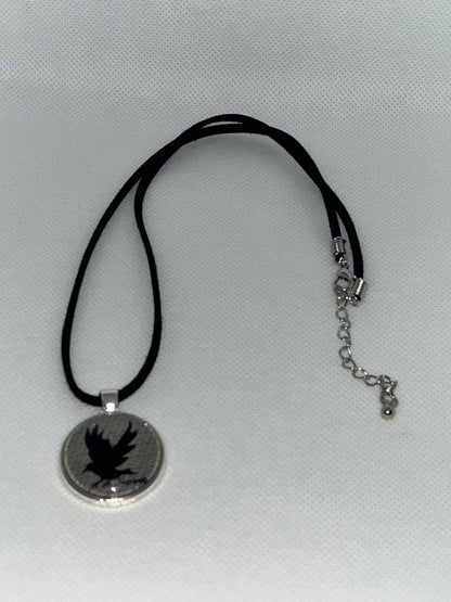 Nevermore Raven-Corded Charm Necklace