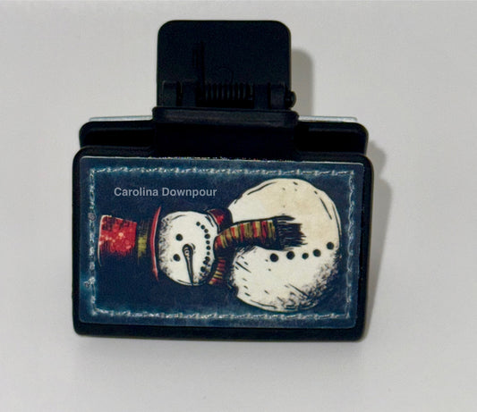 Snowman (2025) Hair Clip-(2 Inch)