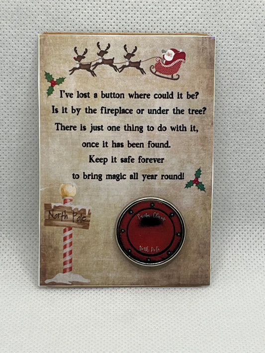 Santa’s Missing Button & Note (Red)