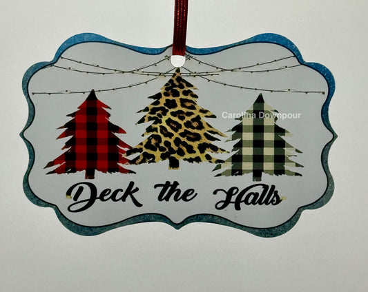Deck The Halls-Metal Benelux Ornament