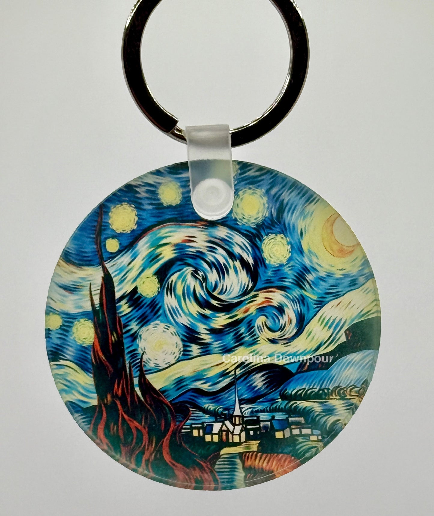 Starry Night-Acrylic Keychain