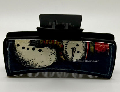 Snowmam Hair Clip-(4 Inch)