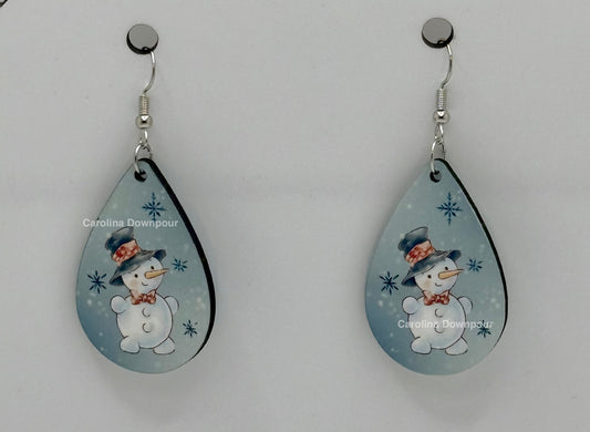 Snowman (2025)-Ear Rings