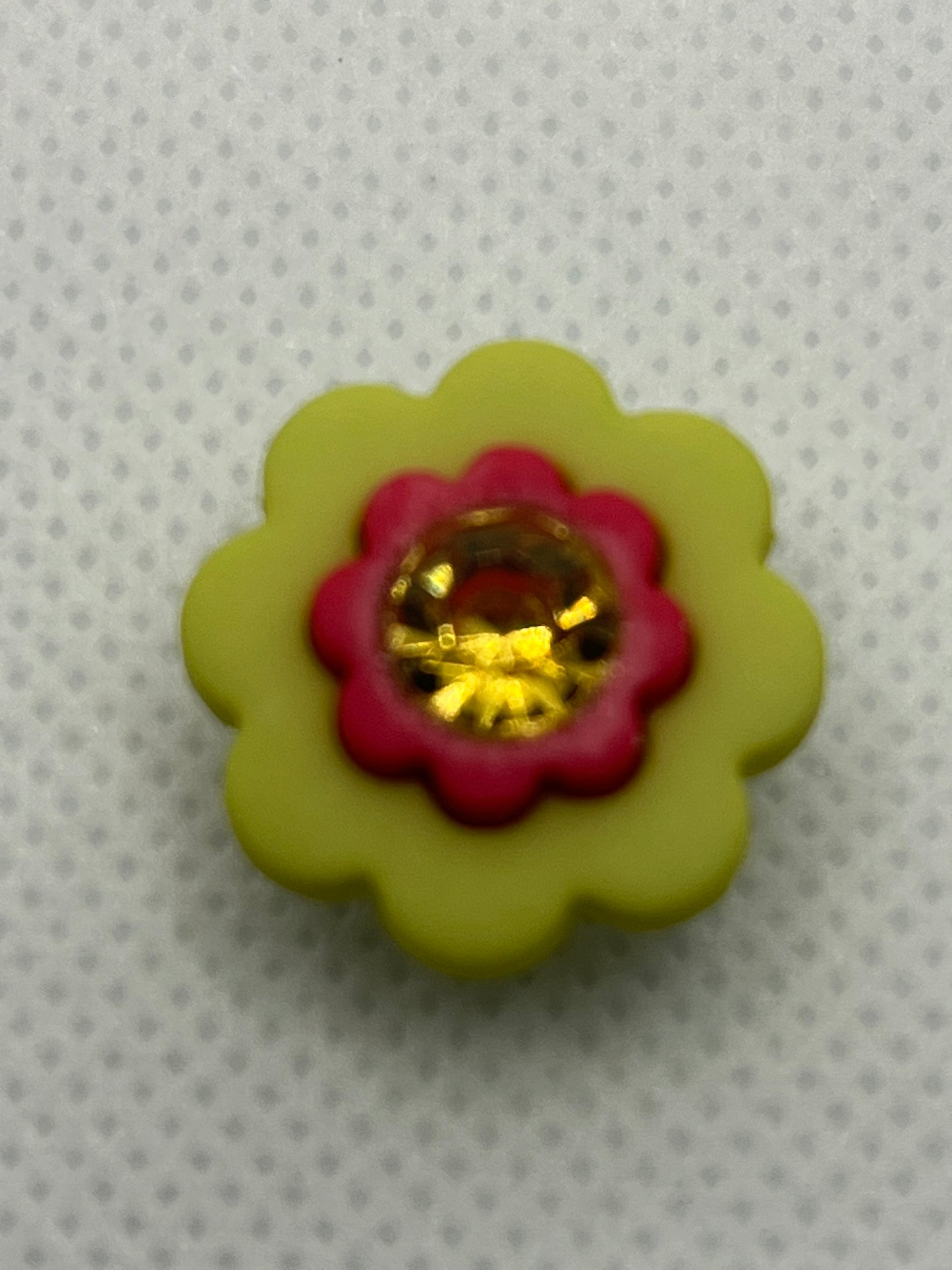 Shoe Charm-Jeweled Flower (Style #1)
