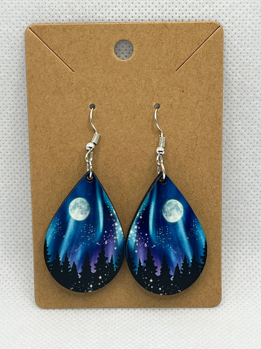 Northern Moon-Ear Rings