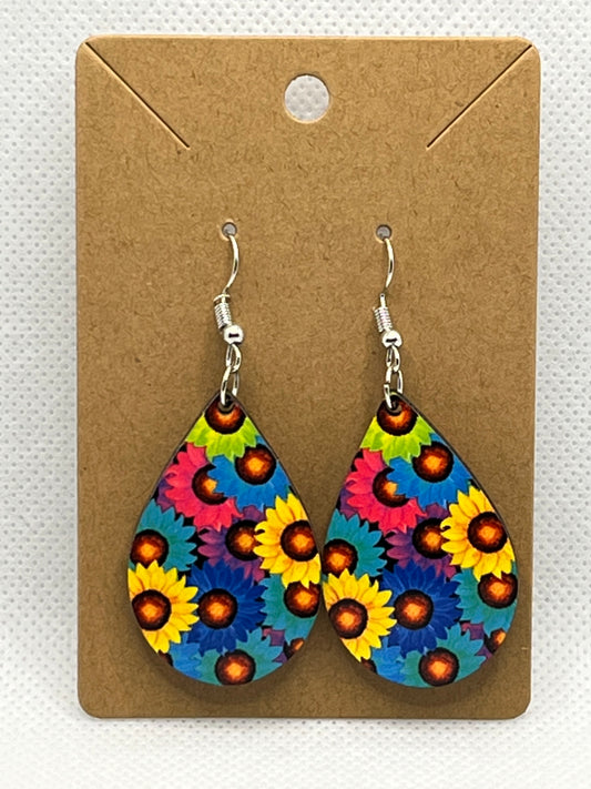 Bright Flowers-Ear Rings