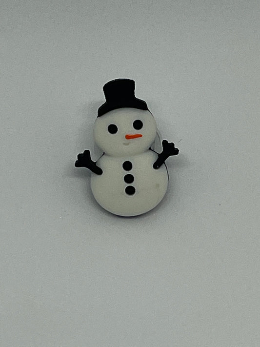 Shoe Charm-Snowman