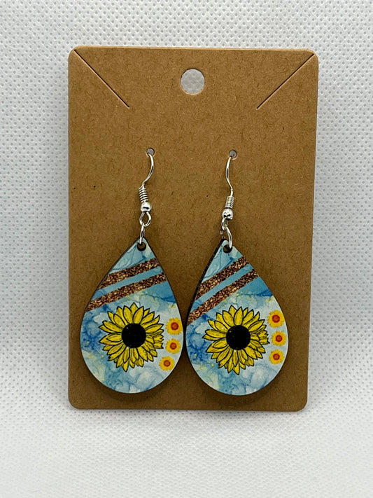 Sunflowers-Ear Rings