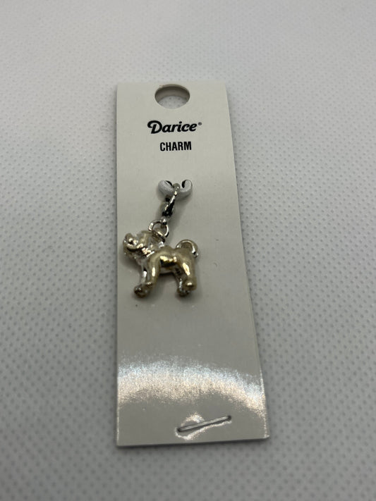 Darice Charm-Bulldog