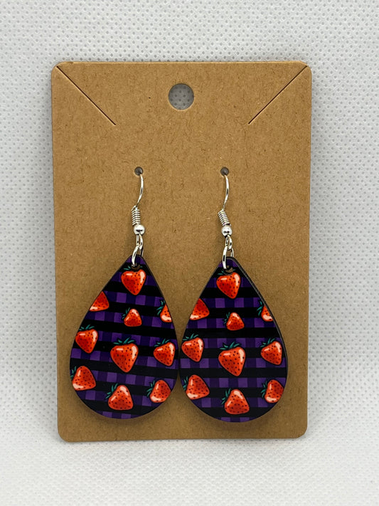 Strawberry Time-Ear Rings