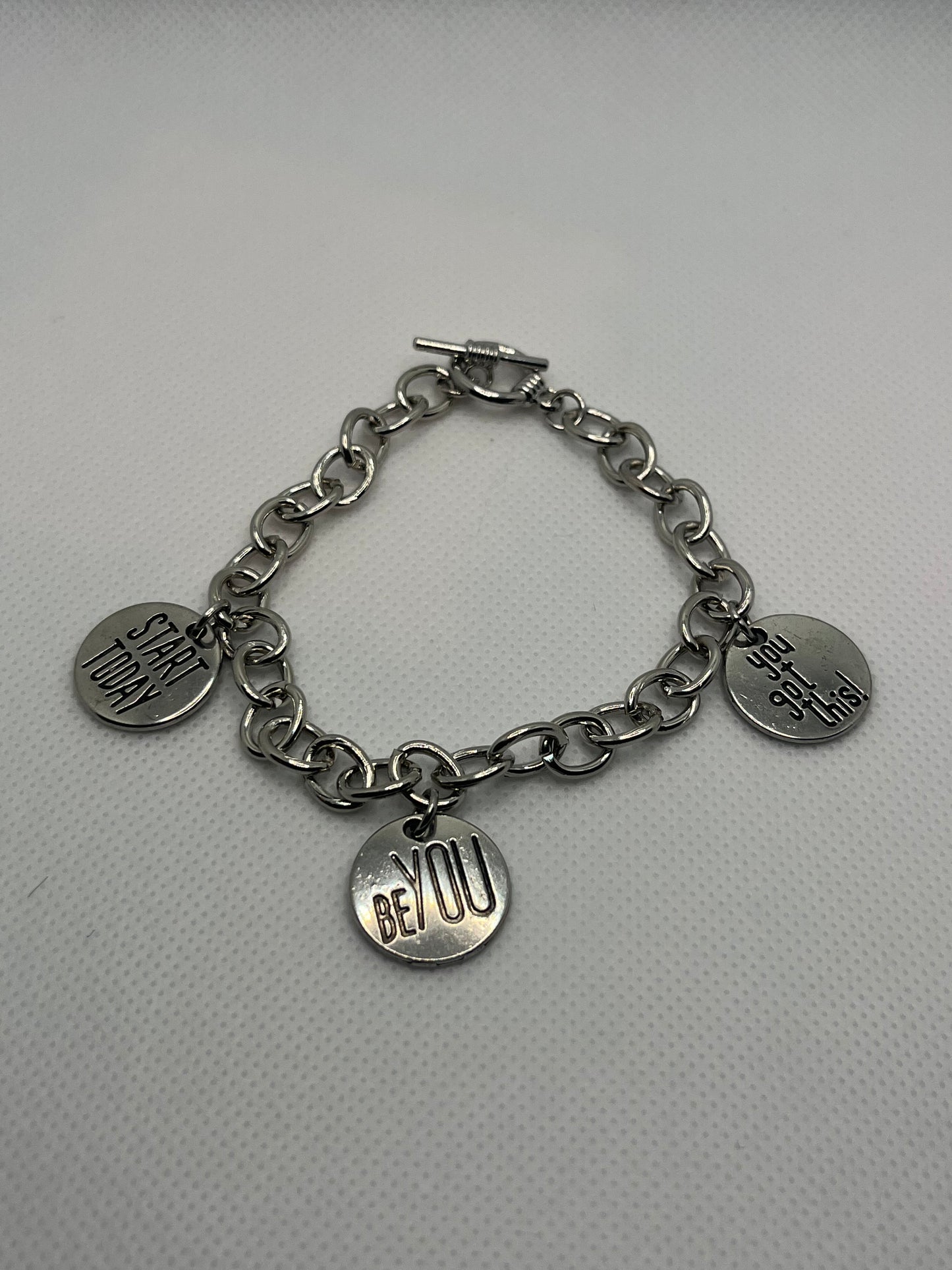 Charm Bracelet-You Got This*Be You*Start Today