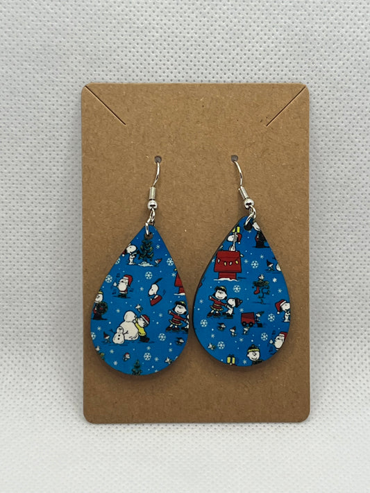 Charlie Brown Christmas-Ear Rings