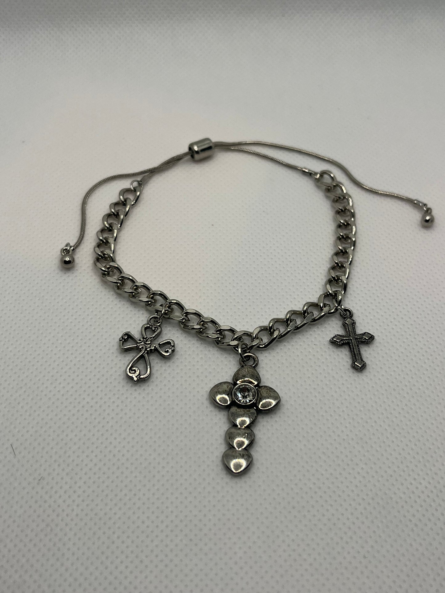 Charm Bracelet-Crosses