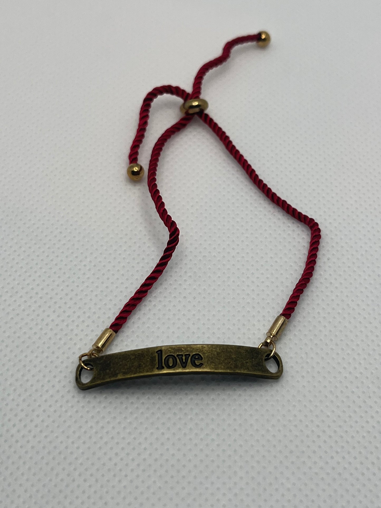 Love-Corded Character Bracelet